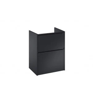 ROCA A857896532 Szafka GAP PRO do kompletacji z blatem 60 cm Czarny mat - Szafki łazienkowe - miniaturka - grafika 1