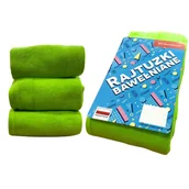 Rajstopy - RAJSTOPY BAWEŁNIANE DZIECIĘCE DLA CHŁOPCA DZIEWCZYNKI GRUBE CIEPŁE RAJTUZY 116/122 ZIELONE - miniaturka - grafika 1