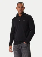 Swetry męskie - Guess Kardigan M6RR18 Z4451 Czarny Regular Fit - miniaturka - grafika 1