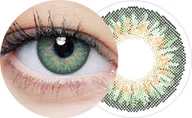 Soczewki kontaktowe - Clearlab, Clearcolor, Soczewki korekcyjne 1-Day Green -4.75 - miniaturka - grafika 1
