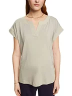 Koszulki i topy damskie - ESPRIT Collection T-shirt damski, Dusty Green, M - miniaturka - grafika 1