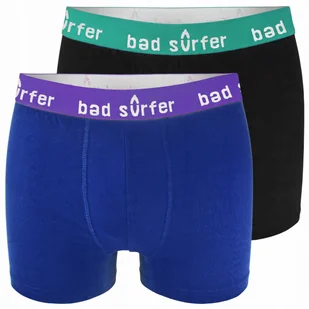 Bad Surfer OnlyWave! Bokserki Męskie 2 sztuki Bawełniane Logo Rozmiar XXL - Majtki męskie - miniaturka - grafika 1