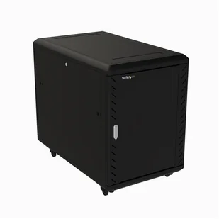 StarTech RK1536BKF stojak 15U Stojak wolnostojący Czarny - Tuning komputera - akcesoria - miniaturka - grafika 1