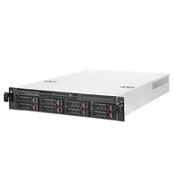 Obudowy komputerowe - Obudowa SilverStone SilverStone RM22-308 Rackmount Server Gehäuse, 2U, E-ATX - schwarz - miniaturka - grafika 1