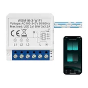 Systemy inteligentnych domów - Inteligentny przełącznik dopuszkowy Wi-Fi Avatto WSM16-W3 TUYA - miniaturka - grafika 1