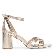 Sandały damskie - Sandały Sergio Bardi WYL3402-8Z-SB Złoty - miniaturka - grafika 1