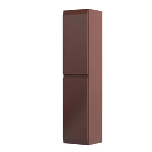 Słupek łazienkowy Oristo Brylant Uni 35x160x32 cm czerwony mat OR36-SB2D-35-19-V3 - Szafki łazienkowe - miniaturka - grafika 1