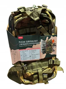 Setty outdoor Plecak survivalowy militarny z niezbędnym wyposażeniem 35l - Plecaki - miniaturka - grafika 1