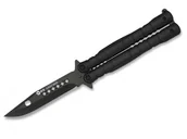 Noże - Nóż składany motylek K25 02131 Balisong Black (01RU02131) T 01RU02131 - miniaturka - grafika 1