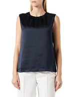 Bluzki damskie - DreiMaster Klassik Baradello damska bluzka, czarny złoty, L - miniaturka - grafika 1