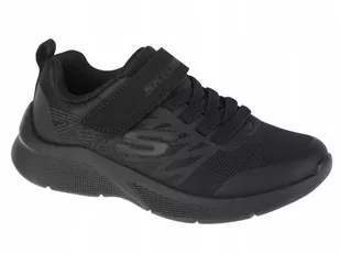 BUTY dziecięce SKECHERS 403770L-BBK na rzepy 27 - Buty dla dziewczynek - miniaturka - grafika 1