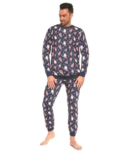 Piżama męska Gnomes 3 195/226 Cornette-XXL - Piżamy damskie - miniaturka - grafika 1