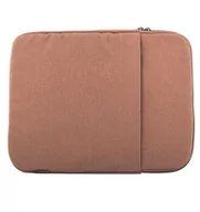 Torby na laptopy - Logic Plush brązowe (FUT-LC-PLUSH-15-BROWN) - miniaturka - grafika 1