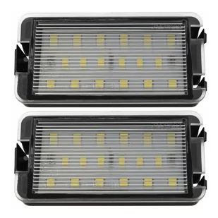 ZESTAW LAMPEK LED DO TABLICY REJESTRACYJNEJ, AUTOTUNE, DO SEAT ALTEA, SEAT AROSA, SEAT CORDOBA, SEAT IBIZA II, SEAT IBIZA III, SEAT LEON, SEAT TOLED.. - Lampy tylne - miniaturka - grafika 1