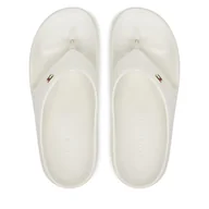 Klapki i japonki damskie - Japonki Tommy Hilfiger Th Comfort Beach Sandal FW0FW08522 Biały - miniaturka - grafika 1
