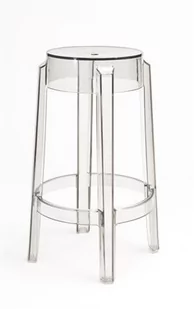 D2.Design Stołek Duch transp 66cm 5902385716451 - Taborety i hokery - miniaturka - grafika 2