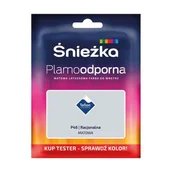 Farby wewnętrzne - Śnieżka Farba lateksowa Plamoodporna TESTER racjonalna P46 30 ml - miniaturka - grafika 1