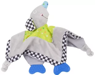 Sun Baby Przytulanka z myszką i gryzakiem szara B11.018.1.1 B11.018.1.1 - Maskotki i pluszaki - miniaturka - grafika 2