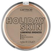 Pudry do twarzy - Catrice Holiday Skin Luminous puder brązujący 010 8g - miniaturka - grafika 1