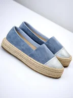 Espadryle damskie - Royalfashion Damskie espadryle Deralle-38 - miniaturka - grafika 1