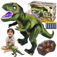 Zabawki interaktywne dla dzieci - Ogromny Dinozaur T-REX Zdalnie Sterowany - miniaturka - grafika 1