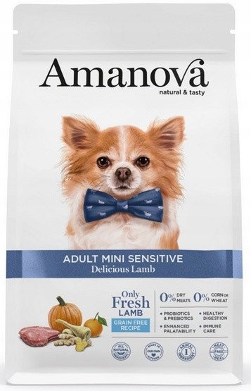 Amanova  Adult Mini Sensitive  Lamb 2kg