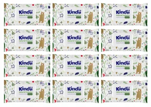 KINDII Chusteczki Nawilżane Natural Balance 12x60 sztuk - Chusteczki nawilżane - miniaturka - grafika 1
