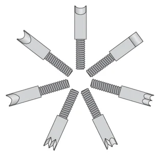 STRUG DO FAZOWANIA KRAWĘDZI Z SIEDMIOMA OSTRZAMI - Strugi elektryczne - miniaturka - grafika 6