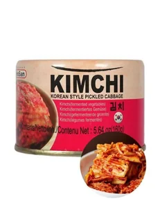 Kimchi kapusta pekińska marynowana po koreańsku piklowana kiszona wegańskie bezglutenowa 160g - Szybkie dania obiadowe - miniaturka - grafika 1