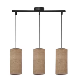 Ballo lampa wisząca 3-punktowa czarna/orzechowa 33-19745 - Lampy sufitowe Ballo lampa wisząca 3-punktowa czarna/orzechowa 33-19745 - Lampy sufitowe - miniaturka - grafika 1