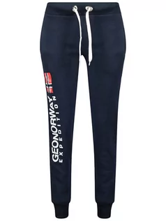 Spodnie sportowe damskie - Geographical Norway Spodnie dresowe "Machal" w kolorze granatowym - grafika 1
