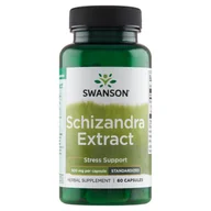 Suplementy naturalne - Swanson - Schizandra (Cytryniec Chiński), 500mg, 60 kapsułek - miniaturka - grafika 1