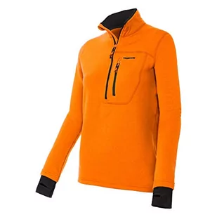 Trangoworld Damski sweter TRX2 Stretch WM PRO, pomarańczowy poposicle/czarny, XS - Swetry damskie - miniaturka - grafika 1
