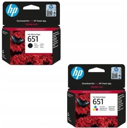 Tusz HP Komplet tuszy 651 C2P10AE+C2P11AE