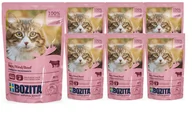 Mokra karma dla kotów - Bozita Kawałki w sosie z wołowiną saszetka) 12x85g 42638-uniw - miniaturka - grafika 1