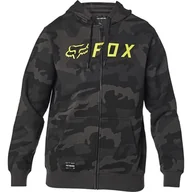 Bluzy męskie - BLUZA FOX Z KAPTUREM NA ZAMEK APEX BLACK CAMO - miniaturka - grafika 1