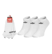 Skarpetki damskie - Skarpety unisex Puma ELEMENTS PLAIN SNEAKER 3-PACK białe 94710906 - miniaturka - grafika 1