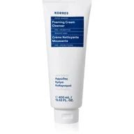 Żele do mycia twarzy - Korres Greek Yoghurt kremowy żel do mycia twarzy z probiotykami 400 ml - miniaturka - grafika 1