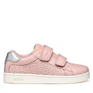 Buty dla dziewczynek - Sneakersy Geox J Eclyper J55LRA 000BC C8237 S Różowy - miniaturka - grafika 1