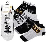 Skarpetki damskie - Harry Potter, skarpetki stopki damskie, 35-38, 4 pary, MIX wzorów - miniaturka - grafika 1