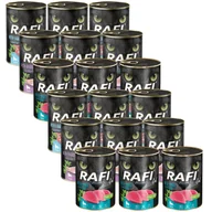 Mokra karma dla kotów - RAFI Cat Adult Sterilised Mix Smaków 18x400g - miniaturka - grafika 1