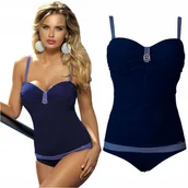 Stroje kąpielowe - Strój kąpielowy jednoczęściowy SELF 8060 Princessa 40D/L 75D - miniaturka - grafika 1