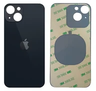 Części serwisowe do telefonów - Klapka Jednobryłowa Plecki Tył iPhone 13 Midnight Duże oczko HQ - miniaturka - grafika 1