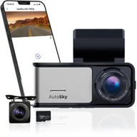 Wideorejestratory - AutoSky 4K Dash Cam Pro Front 4K + Rear 1080P GPS ADC888 - miniaturka - grafika 1