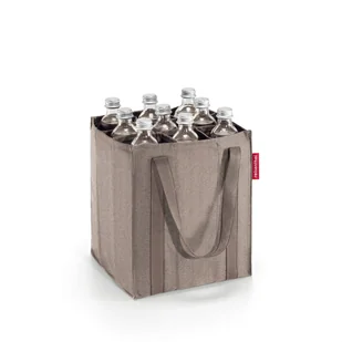 Torba BOTTLEBAG, herringbone mokka, Reisenthel - Torby i wózki na zakupy - miniaturka - grafika 1