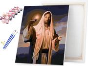 Malowanie po numerach - Malowanie po numerach Światło Jezusa Chrystusa / beliart - miniaturka - grafika 1