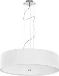 Nowodvorski LAMPA wisząca VIVIANE 6772 abażurowa OPRAWA okrągły zwis IP20 Biały - Lampy sufitowe - miniaturka - grafika 2