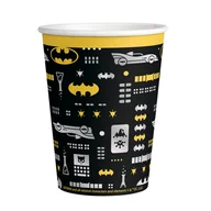 Dekoracje i nakrycia stołu na imprezę - Kubki Batman papierowe 250 ml 8szt - miniaturka - grafika 1