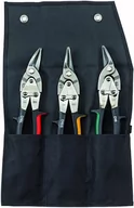 Nożyce i noże - Bessey Zestaw Nożyc Kształtowych Do Blachy, 3Szt. Etui BY DSET16 4010220031254 - miniaturka - grafika 1