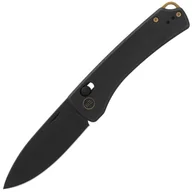 Noże - Nóż składany WE Knife Nightblade Black Titanium Stonewashed - Black - miniaturka - grafika 1